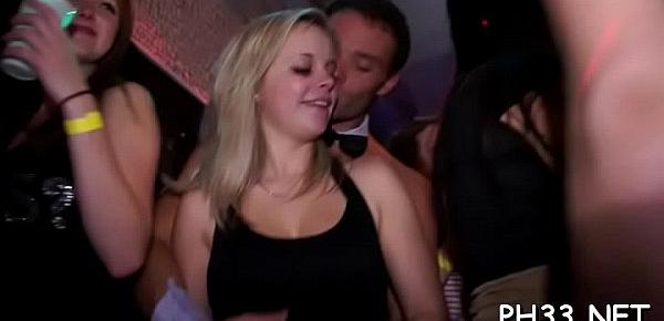  Men in club leaking anyone’s pussy and fucking  any one in same time